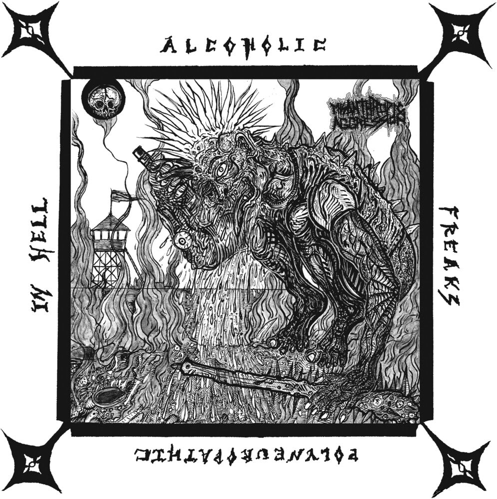 Alcoholic Polyneuropathic Freaks In Hell [7" Vinyl] Vinyl Record