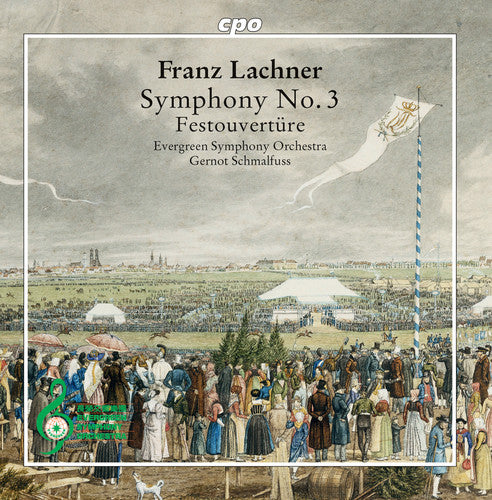 Lachner / Evergreen Symphony Orchestra - Symphony 3 / Festouverture - Music CD