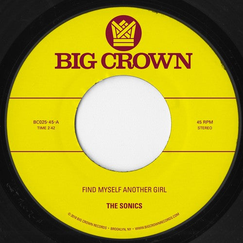 Sonics / Scam - Find Myself Another Girl / Spooky - Vinyl Record