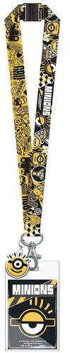 Minions Lanyard With Soft Touch Dangle - Minions Lanyard With Soft Touch Dangle - Novelties