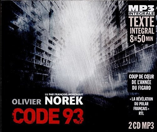 Norek,olivier - Code 93 - Music CD
