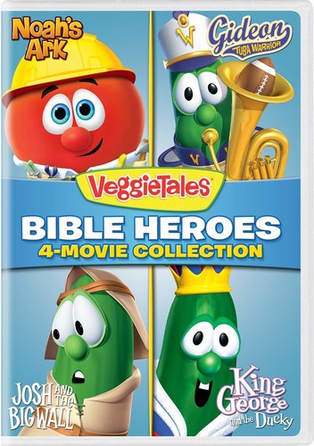 Veggietales: Bible Heroes - 4-movie Collection - Veggietales: Bible Heroes - 4-movie Collection - DVD