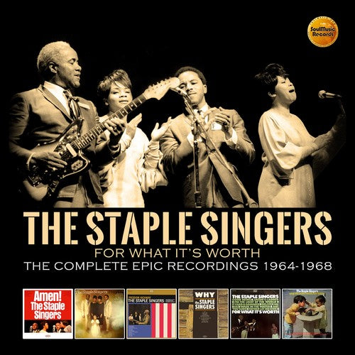 Staple Singers - For What It's Worth: Comp Epic Recordings 1964-68 - Music CD