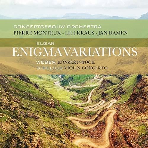 Elgar / Weber / Sibelius - Enigma Variations / Konzertstuck / Violin Concerto - Music CD