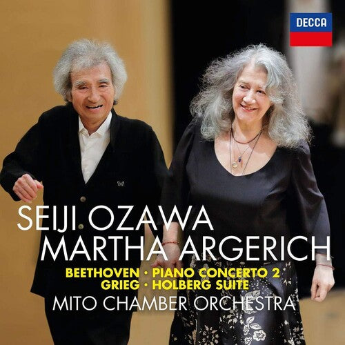 Argerich,martha / Ozawa,seiji / Mito Chamber Orch - Beethoven: Piano Concerto 2 / Grieg: Holberg Suite - Music CD