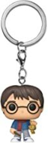 Funko Pop! Keychain: - Harry Potter Holiday - Harry - Collectibles