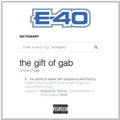 E-40 - Gift Of Gab - Music CD