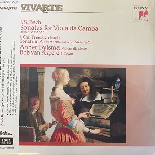 Anner Bylsma & Bob Van Asperen - Sonatas For Viola Da Gamba & Sonata In A - Vinyl Record