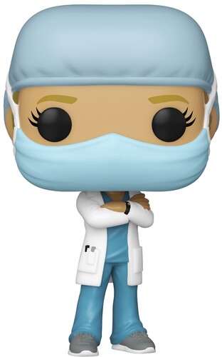 Funko Pop! Heroes: - Front Line Worker - Female # 1 - Collectibles