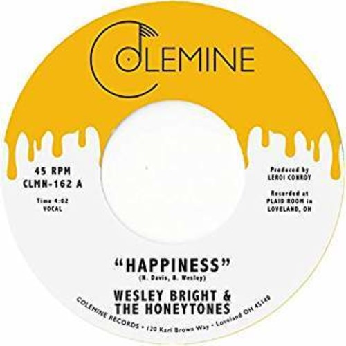 Wesley Bright & The Honeytones - Happiness - Vinyl Record