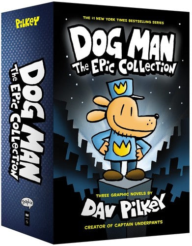 Pilkey,dav - Dog Man Vol 01-03 Boxed Set - Books