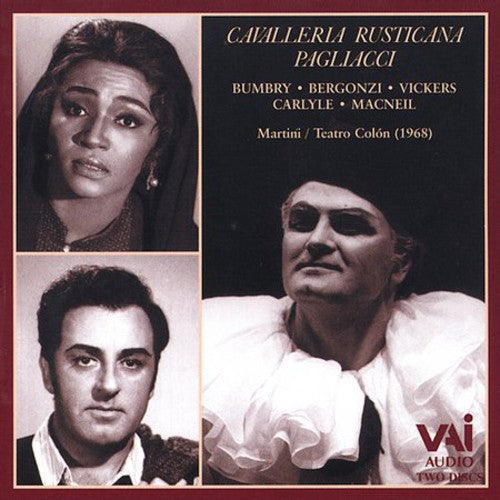 Leoncavallo / Bergonzi / Bumbry / Vickers - Cavalleria Rusticana - Music CD