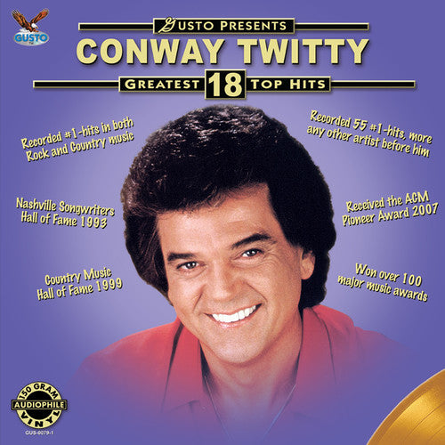 Twitty,conway - Greatest 18 Top Hits - Vinyl Record