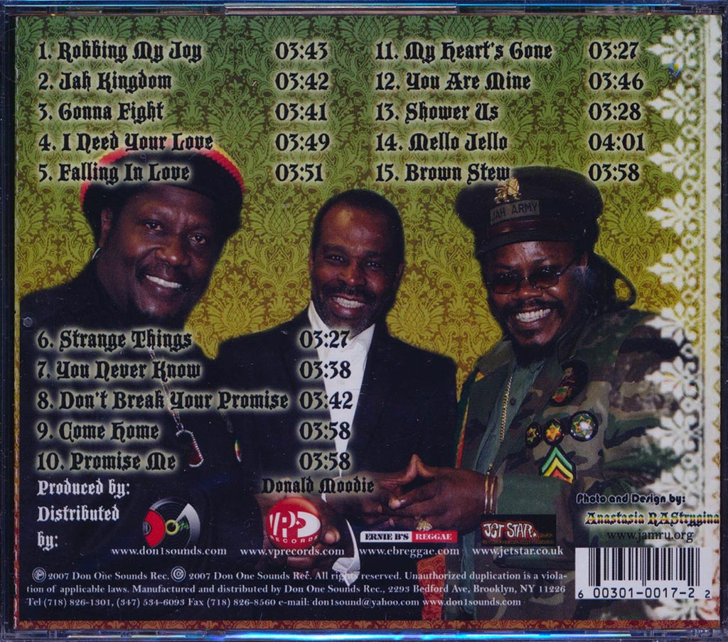 Luciano & Mikey General - Friends For Life Music CD