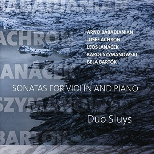 Duo Sluys - Sonatas For Violin & Piano - Music CD