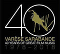 Varese Sarabande: 40 Years Of Great Film Music 1978-2018 Music CD
