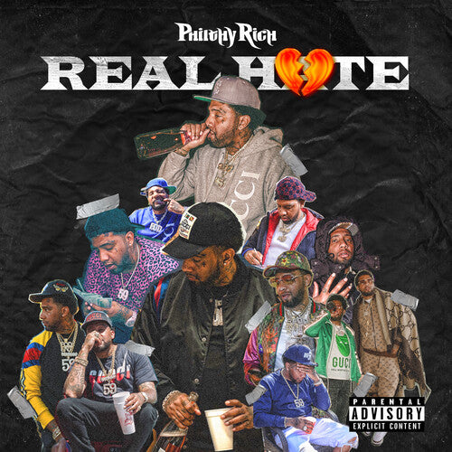 Philthy Rich - Real Hate - Music CD