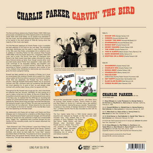 Charlie Parker - Carvin The Bird: Best Of The Dial Masters Vol. 2 [Red Colored Vinyl]