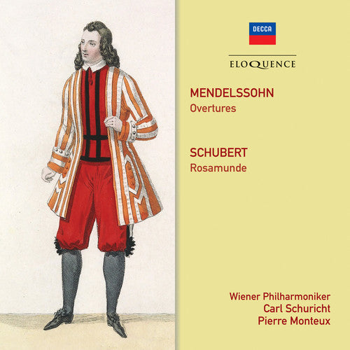 Mendelssohn / Schubert / Schuricht,carl / Monteux - Mendelssohn: Overtures / Schubert: Rosamunde - Music CD