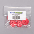 Bu A45ad5pk 45 Rpm Record Adaptor Dome 5 Pack Red - Bu A45ad5pk 45 Rpm Record Adaptor Dome 5 Pack Red - Vinyl Accessories