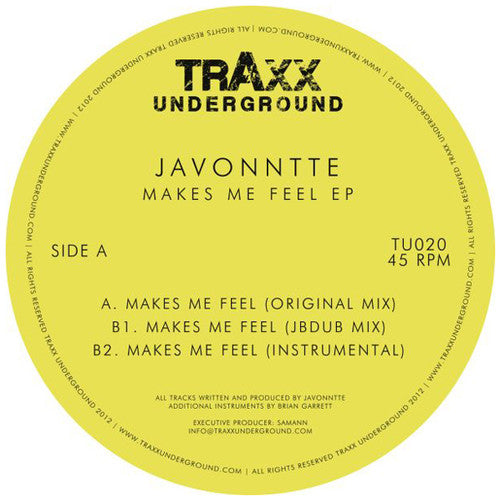 Javonntte - Makes Me Feel - Vinyl Record