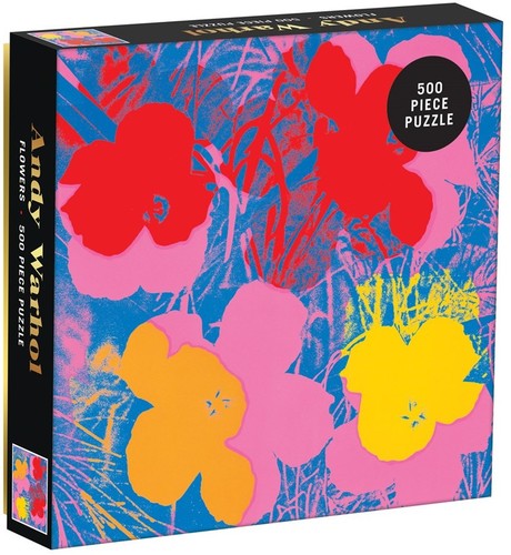 Warhol,andy - Andy Warhol Flowers 500 Piece Puzzle - Games