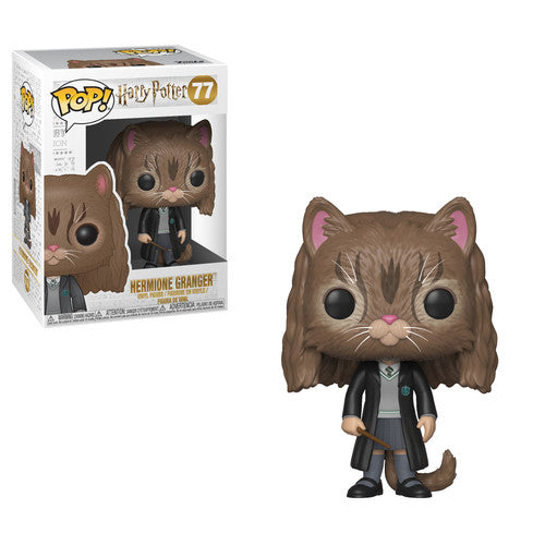 Funko Pop! Movies: - Harry Potter - Hermione As Cat - Collectibles