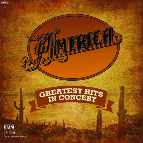 America - Greatest Hits In Concert - Vinyl Record