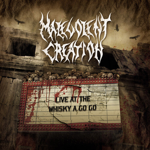 Malevolent Creation - Live At The Whisky A Go Go - Vinyl Record