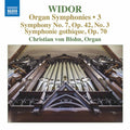 Widor - Organ Symphonies 3 - Music CD