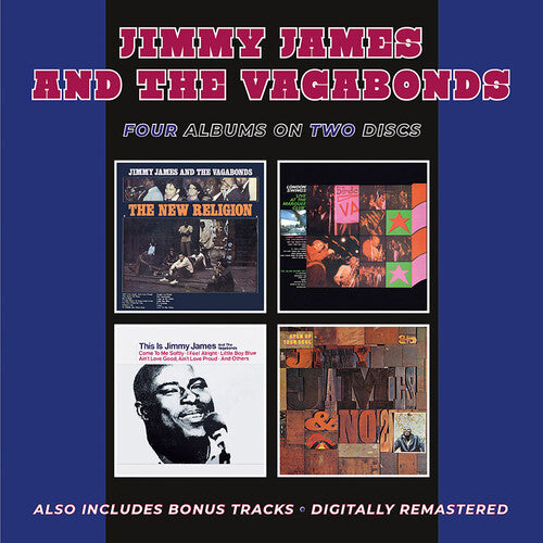 James,jimmy & The Vagabonds - New Religion / London Swings Live / This Is / Open - Music CD