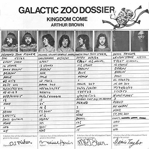 Brown,arthur / Kingdom Come - Galactic Zoo Dossier - Music CD