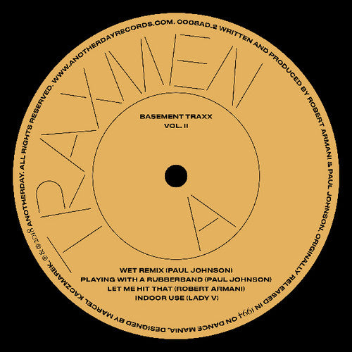 Traxmen - Basement Traxx Ii - Vinyl Record