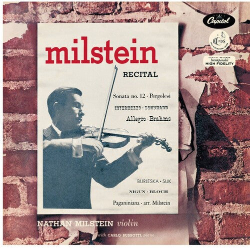 Milstein,nathan - Nathan Milstein Recital - Vinyl Record