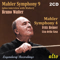 Walter,bruno / Reiner,fritz - Mahler: Symphony 9 (+interview) Symphony 4 - Music CD