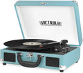 Victrola Vsc550bttq Bt Suitcase Turntable Turqse - Victrola Vsc550bttq Bt Suitcase Turntable Turqse - Turntable