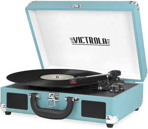 Victrola Vsc550bttq Bt Suitcase Turntable Turqse - Victrola Vsc550bttq Bt Suitcase Turntable Turqse - Turntable