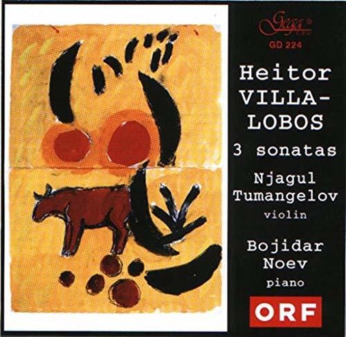 Villa-lobos / Noev / Tumangelov - 3 Sonatas For Violin & Piano - Music CD