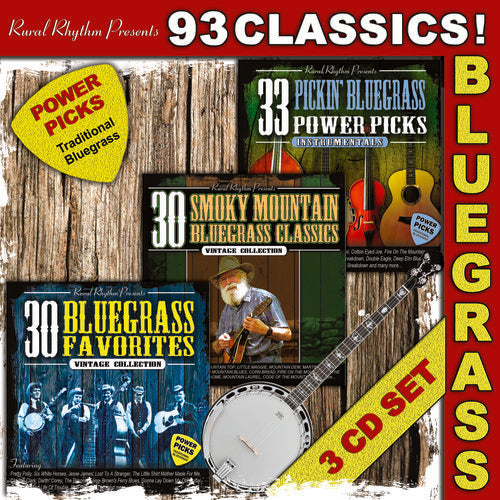 93 Classics ! Bluegrass - Power Picks / Various - 93 Classics ! Bluegrass - Power Picks / Various - Music CD