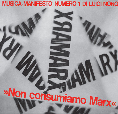 Nono,luigi - Musica Manifesto N 1 - Vinyl Record