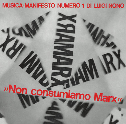 Nono,luigi - Musica Manifesto N 1 - Music CD