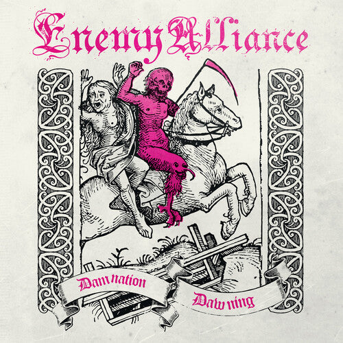 Enemy Alliance - Damnation Dawning (rosa Vinyl) - Vinyl Record