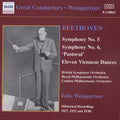 Weingartner / Beethoven / Rpo / Lpo - Great Conductors: Felix Weingartner - Music CD