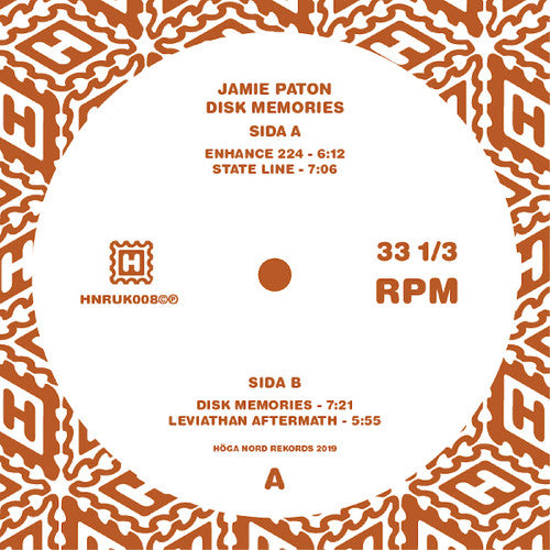Paton,jamie - Disk Memories - Vinyl Record