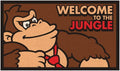 Donkey Kong Welcome To The Jungle Doormat - Novelties