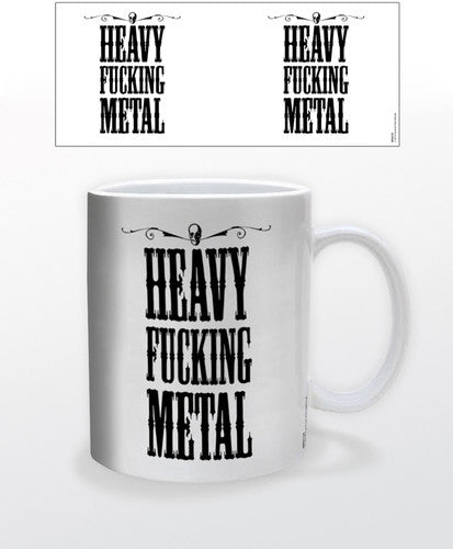 Heavy Fucking Metal 11 Oz Mug - Heavy Fucking Metal 11 Oz Mug - Novelties