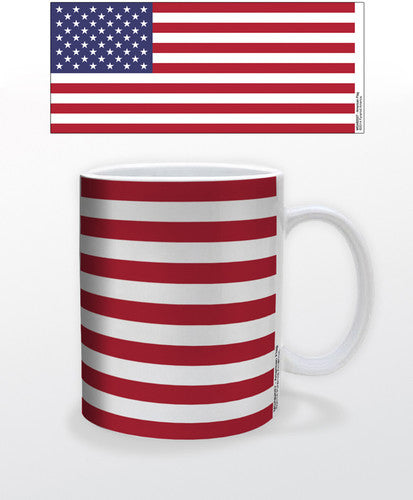 American Flag 11 Oz Mug - American Flag 11 Oz Mug - Novelties