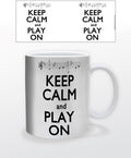 Keep Calm & Play On 11 Oz Mug - Keep Calm & Play On 11 Oz Mug - Novelties