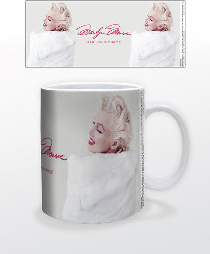 Marilyn Monroe White Fur 11 Oz Mug - Marilyn Monroe White Fur 11 Oz Mug - Novelties
