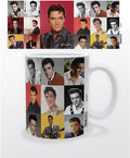 Elvis Portrait Composite 11 Oz Mug - Elvis Portrait Composite 11 Oz Mug - Novelties